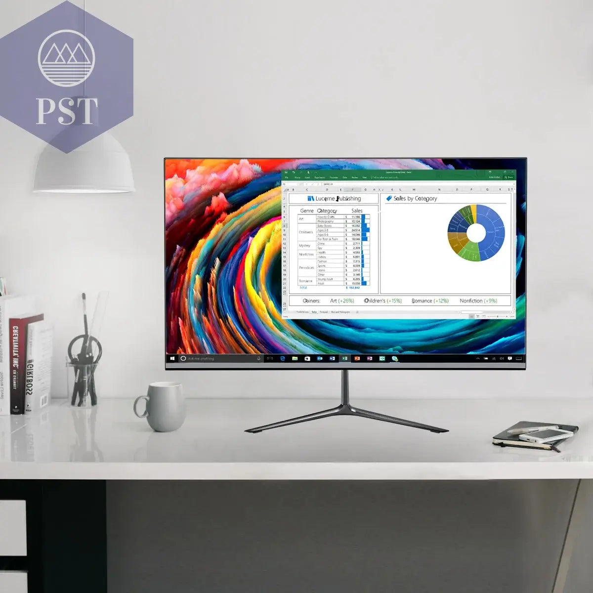 24 Zoll Monitor FHD AMD FreeSync PST PS Tradings Monitore PST PS Tradings PST PS Tradings 24 Zoll Monitor FHD AMD FreeSync Monitore