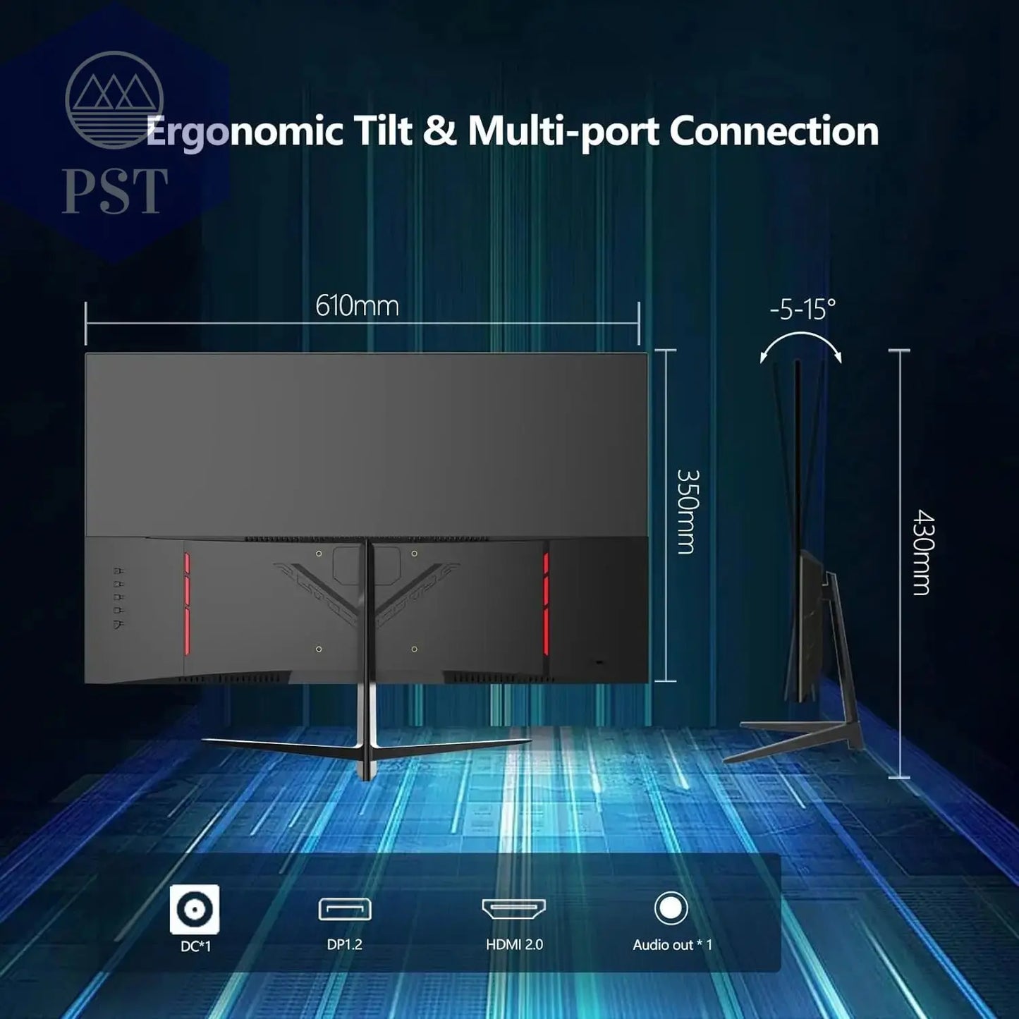27 Zoll Gaming Monitor 2K Display 170Hz IPS 1ms HDR400 PST PS Tradings Monitor PST PS Tradings PST PS Tradings