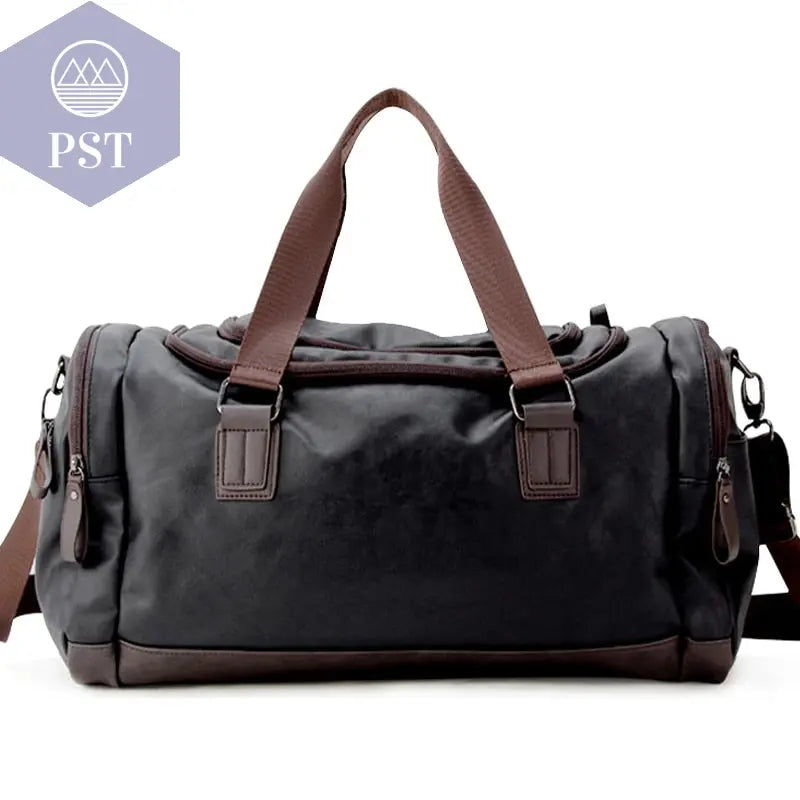 Casual Leather Travel Duffel Bag PST PS Tradings