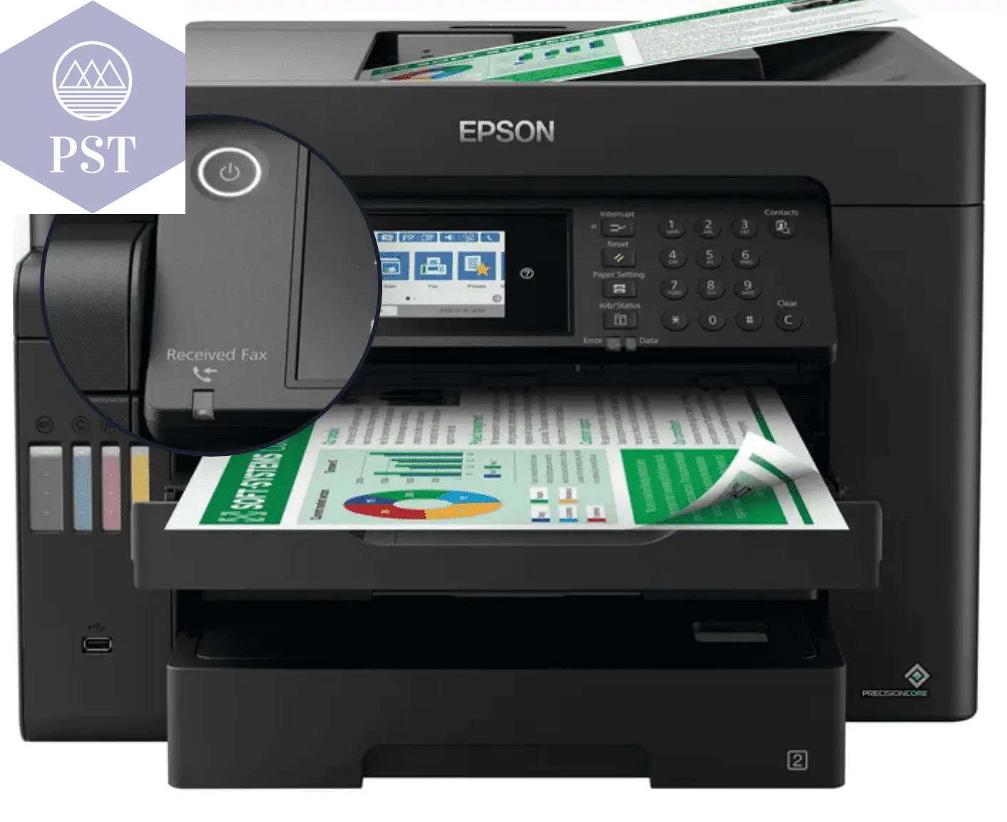 Epson EcoTank ET-16600 Drucker, Fax, Scanner, Kopierer W-Lan drucker PST PS Tradings