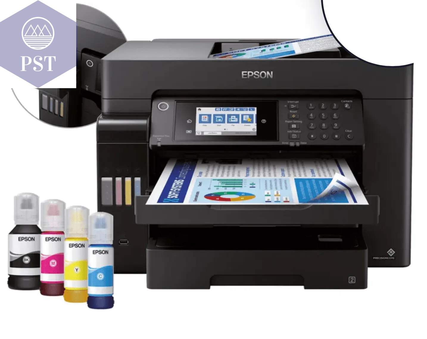 Epson EcoTank ET-16600 Drucker, Fax, Scanner, Kopierer W-Lan drucker PST PS Tradings