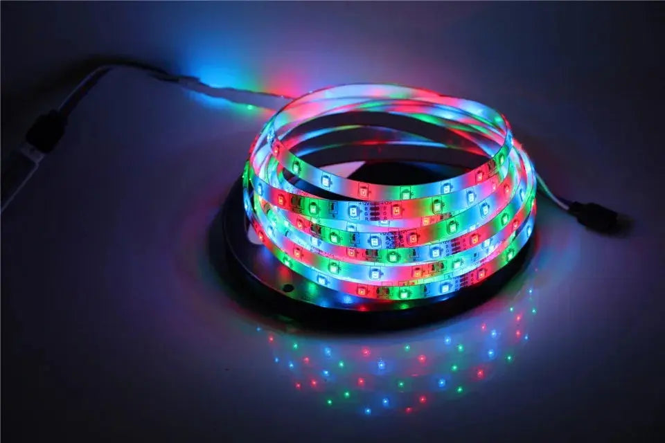 2835 SMD led streifen licht DC12V 5M 300LEDs flexible band band beleuchtung Weiß Warm weiß Rot Grün Blau gelb Rosa RGB PST PS Tradings