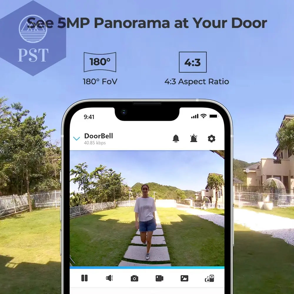 Reolink 2K+ Video-Türklingel, Smart Home, Video-Gegensprechanlage, Menschenerkennung, Unterstützt Alexa-Türklingel Mit Glockenspiel, WLAN Oder Poe-Optionen PST PS Tradings PST PS Tradings PST PS Tradings