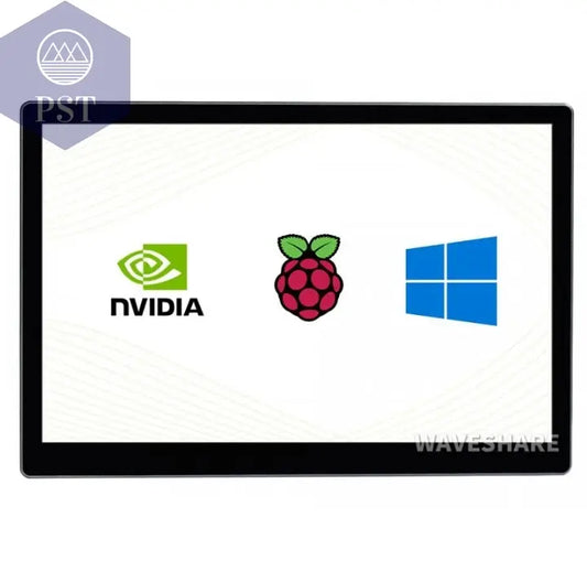 Waveshare 10,1 Zoll kapazitiver Touchscreen-LCD (E), 1024 x 600, HDMI, vollständig laminierter Bildschirm, unterstützt Raspberry Pi, Jetson Nano Electronics PST PS Tradings