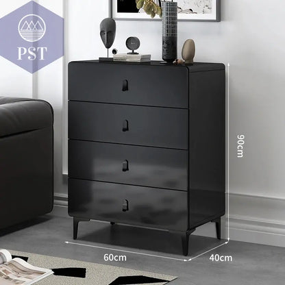 Elegante Minimalist Kommode für Ihr Zuhause PST PS Tradings  PST PS Tradings Black-4drawer PST PS Tradings
