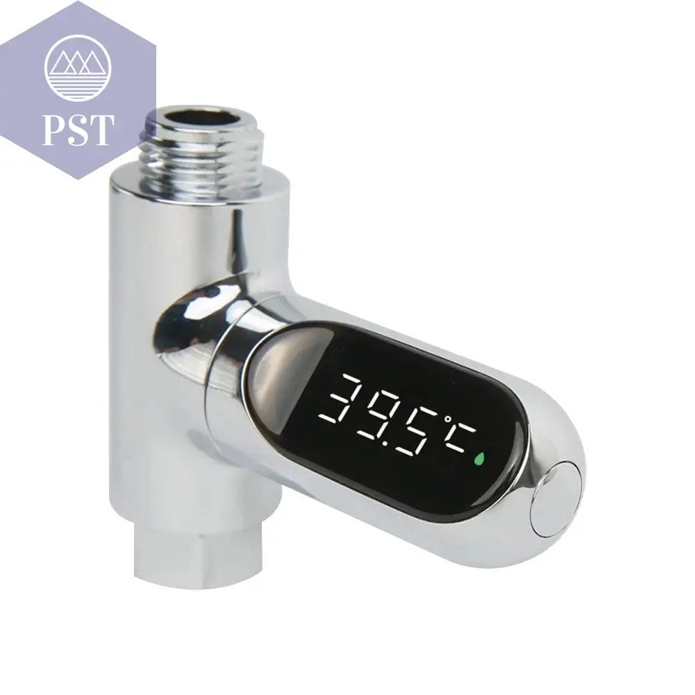 LED Display Water Shower Thermometer Self-Generating Electricity Water Temperature Monitoring Baby Care Smart Temperature Meter - PST PS Tradings