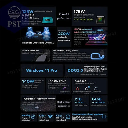 Lenovo Legion Y9000K - Ultimate 16-inch Gaming Laptop PST PS Tradings Laptop PST PS Tradings  PST PS Tradings Lenovo Legion Y9000K - Ultimate 16-inch Gaming Laptop Laptop