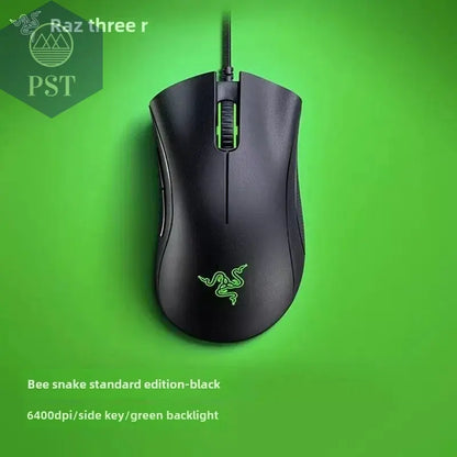 Razer Deathadder Essential Kabelgebundene Gaming Maus / Kabelgebundene Mäuse 6400 DPI 5 Unabhängige Tasten Für Laptop Gaming PC Computer Workstation PST PS Tradings  PST PS Tradings  PST PS Tradings