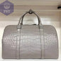 Reisetasche Stylishes Krokodil-Muster Herren Gepäck PST PS Tradings Taschen PST PS Tradings  PST PS Tradings Reisetasche Stylishes Krokodil-Muster Herren Gepäck Taschen